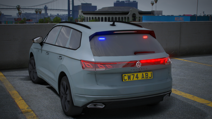 Generic Unmarked Traffic 2024 Volkswagen Touareg ELS